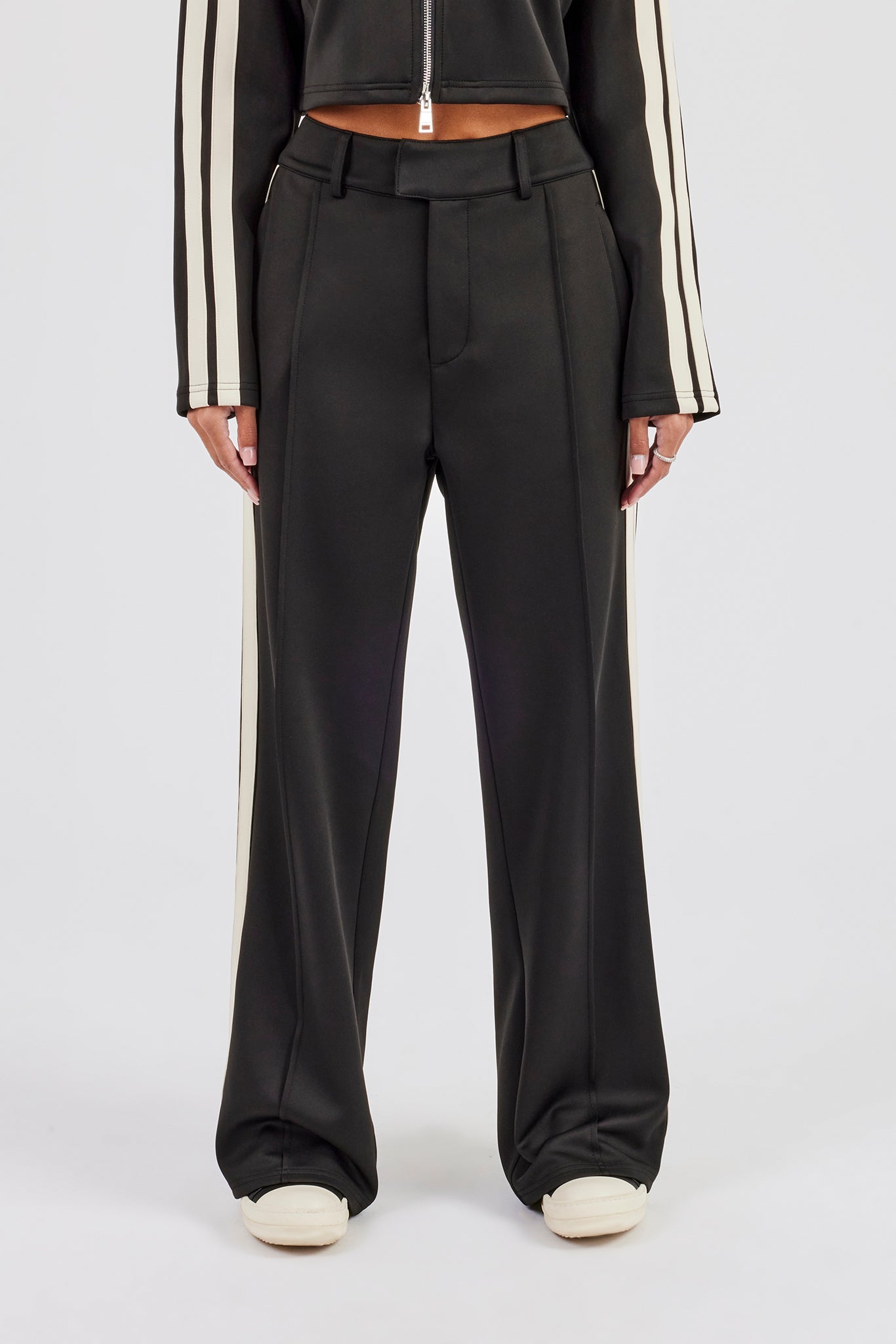 Tailored Taping Trouser - Black